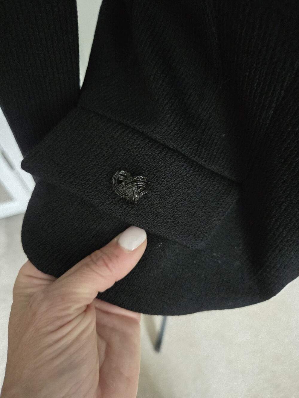 St John Knit Blazer With Broch